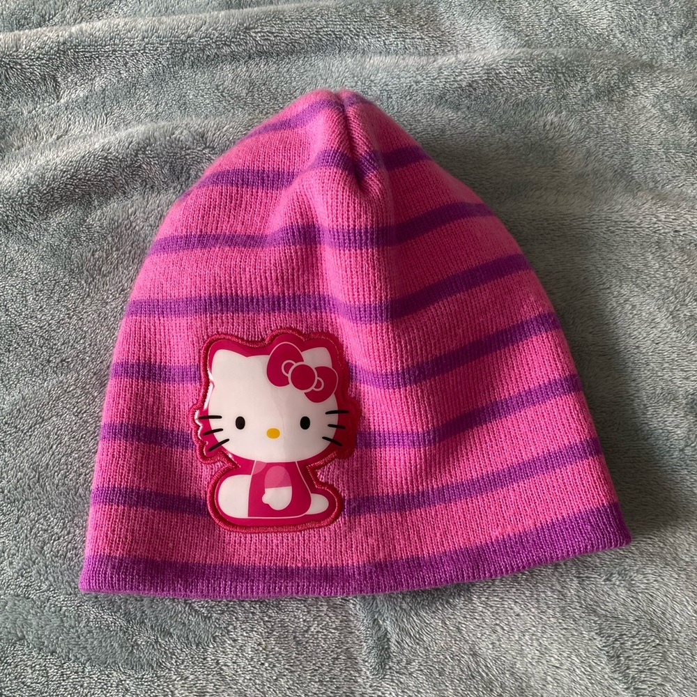 Hello Kitty Winter Beanie Hat Pink & Purple
Adult